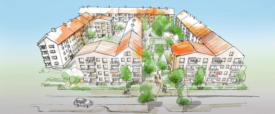 
                  spar+bau Quartier in Wettbergen