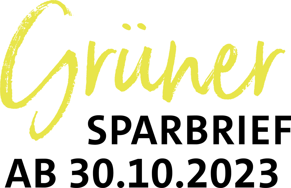 Grüner Sparbrief ab dem 30.10.2023