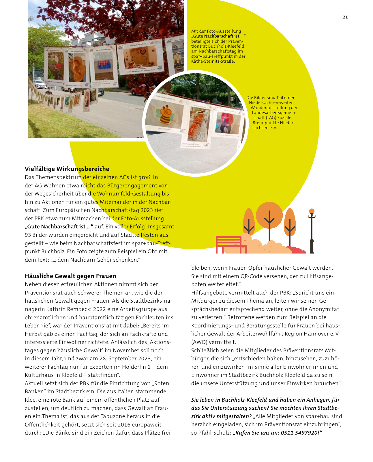 Vorschau spar+bau – Lebe 03/2023 Seite 21