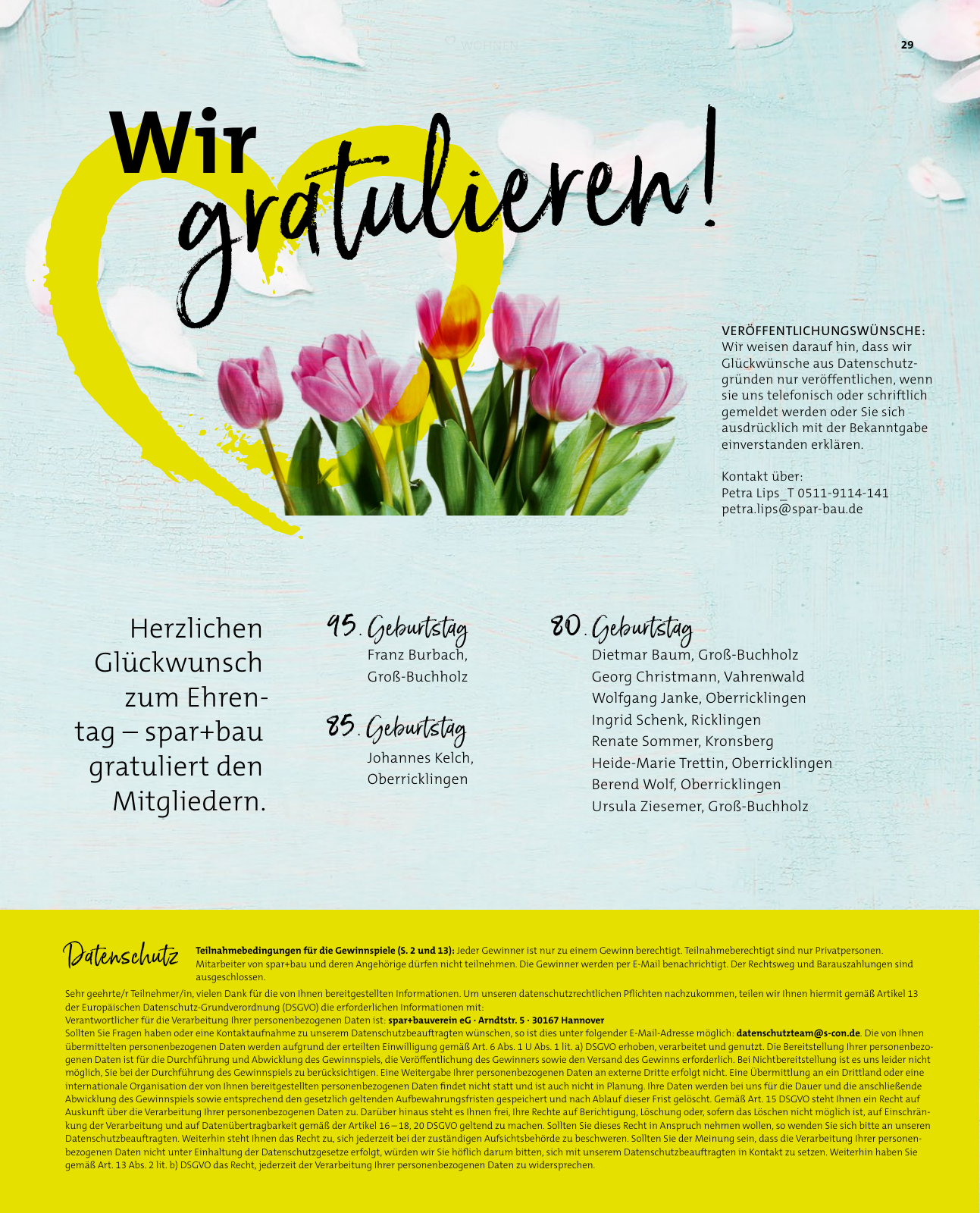 Vorschau spar+bau – Lebe 03/2023 Seite 29