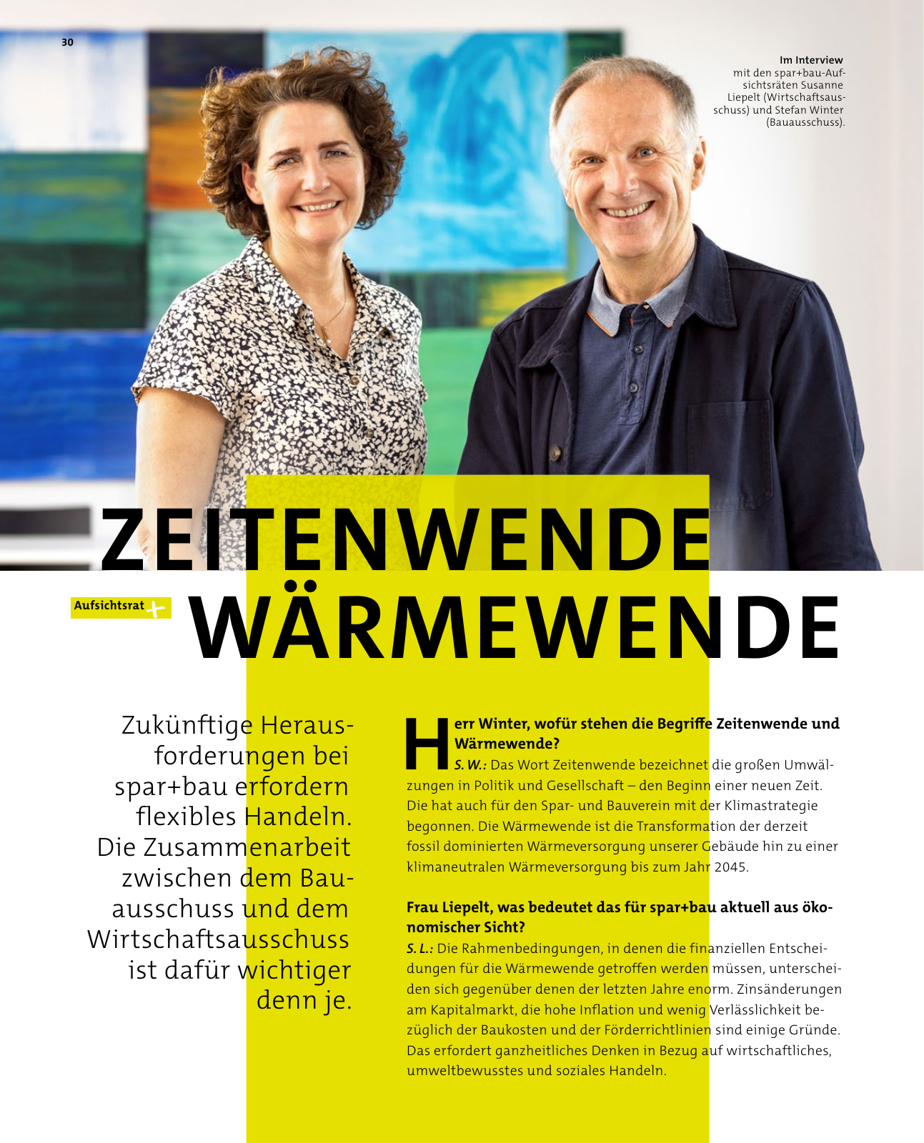 Vorschau spar+bau – Lebe 03/2023 Seite 30