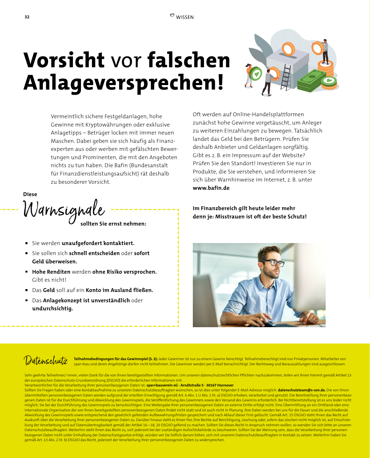Vorschau spar+bau – Lebe 03/2026 Seite 32