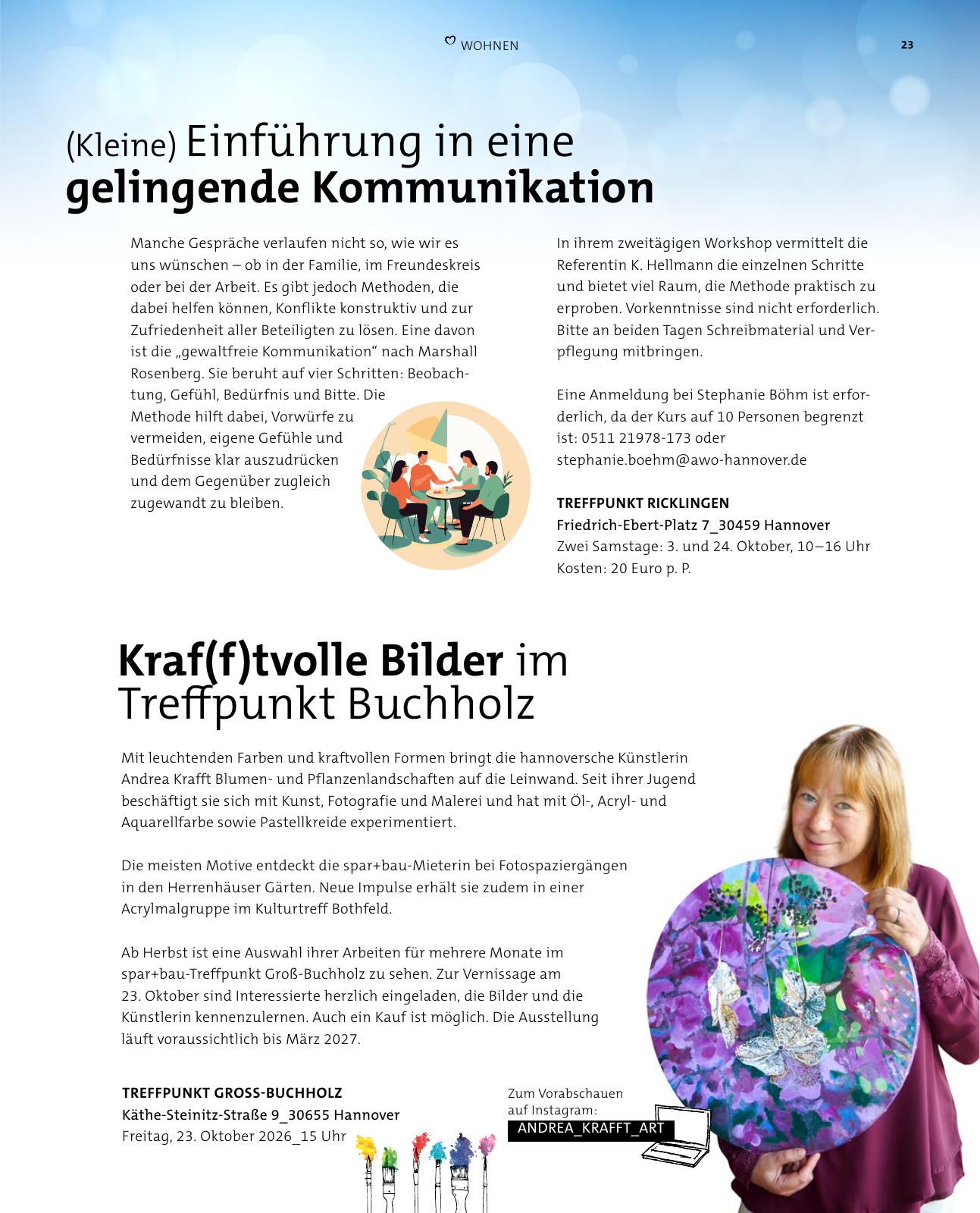 Vorschau spar+bau – Lebe 03/2026 Seite 23